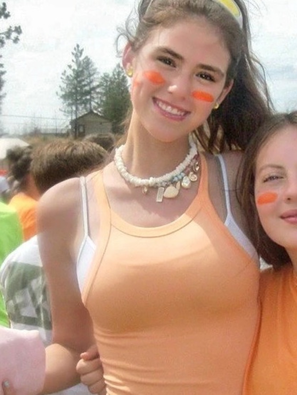 Orange Tank Top